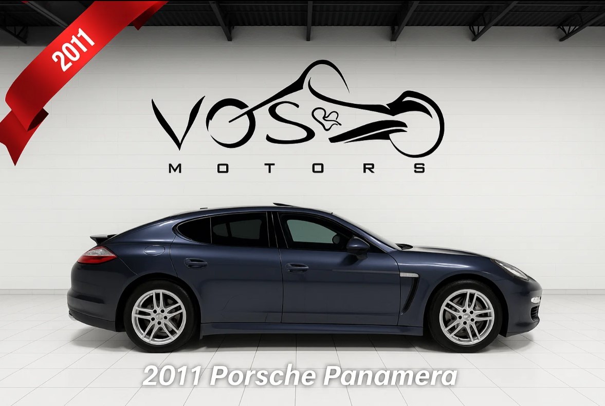 Blue 2011 Porsche Panamera Sedan All-Wheel Drive Automatic