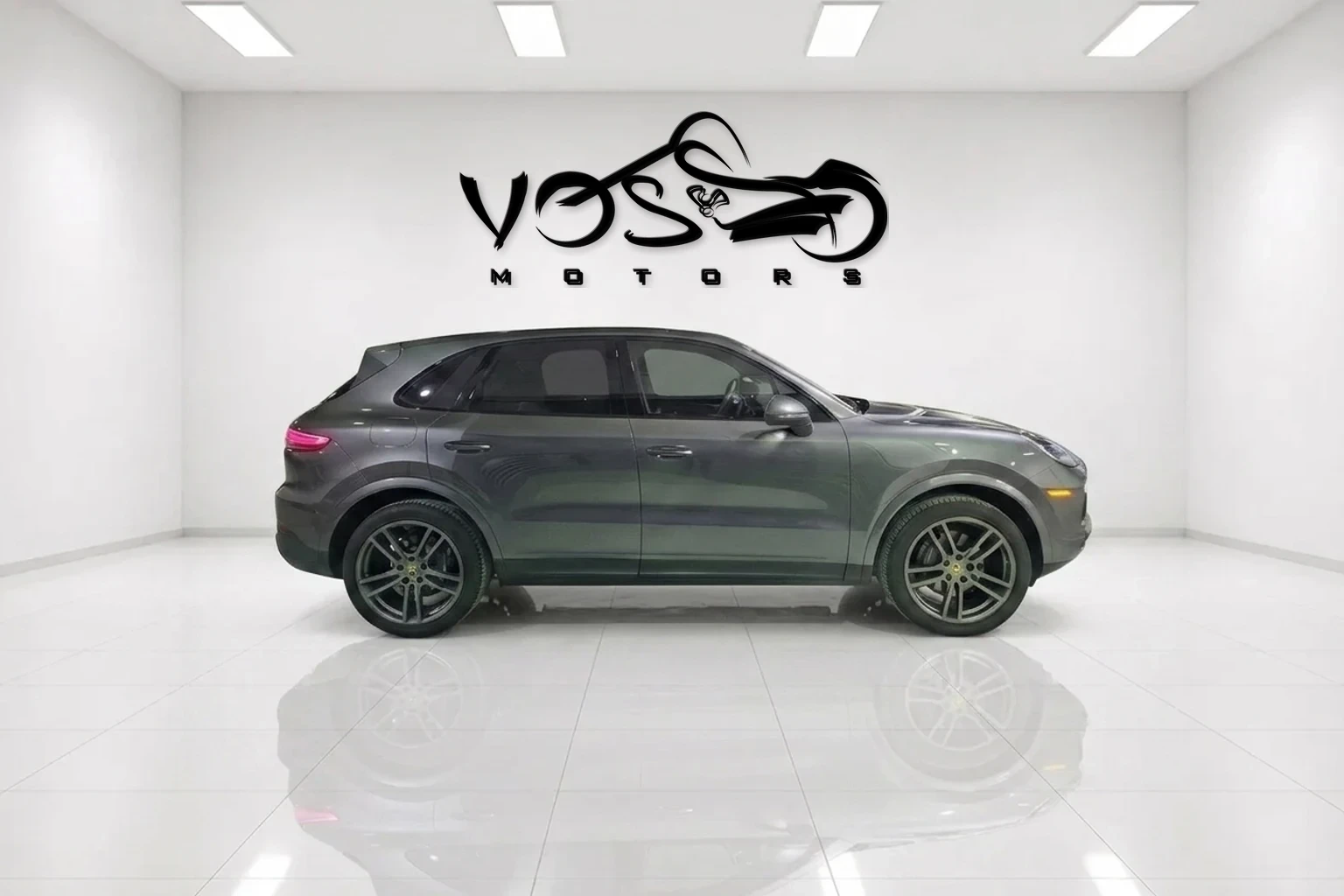 Gray 2020 Porsche Cayenne SUV / Crossover All-Wheel Drive Automatic