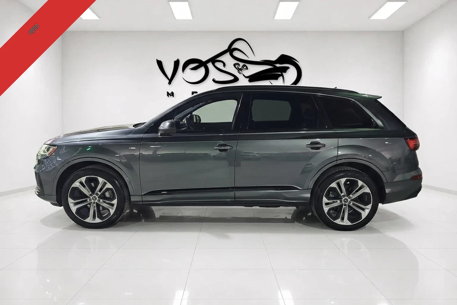 Gray 2020 Audi Q7 SUV / Crossover Automatic